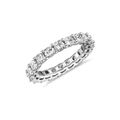 Rinfina Square Cut CZ Eternity Ring