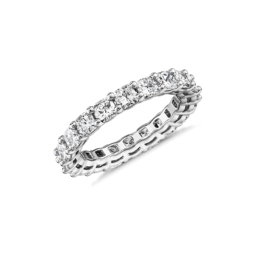Rinfina Square Cut CZ Eternity Ring
