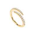 Rinfina Open Twist CZ Eternity Ring