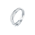 Rinfina Triple Interlocking Spinner Ring