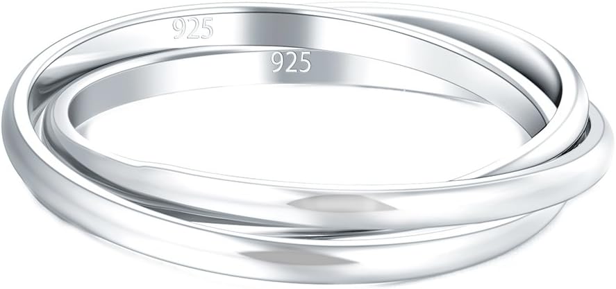 Rinfina Triple Interlocking Spinner Ring - Image 2