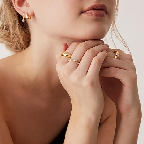 Rinfina Criss Cross X CZ Ring - Image 4
